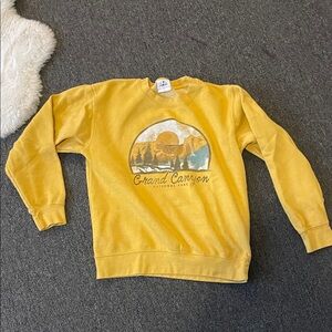 Grand Canyon National Park Yellow Sweater